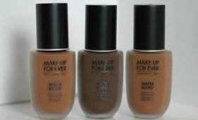 MAKE UP FOR EVER Water Blend Foundation Review | TheMindCatcher