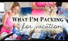 Katie's Bliss | What I'm Packing For Vacation!