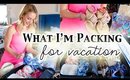 Katie's Bliss | What I'm Packing For Vacation!