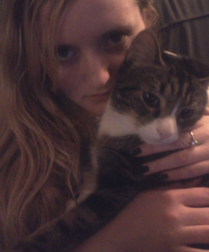Spike and I, he loves his auntie very much <3