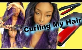 HowTo Curl Your Hair With A Straightner!