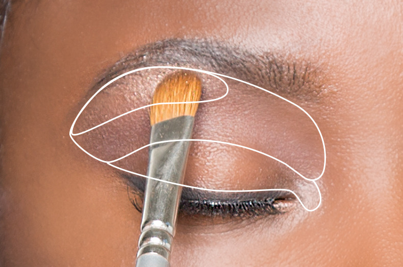 Contouring for eyes