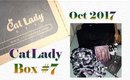 CRAZY CatLady Box #7  | October 2017 | PrettyThingsRock