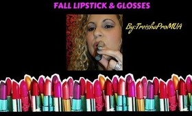 FALL LIPSTICKS & GLOSS (REQUESTED) PT1