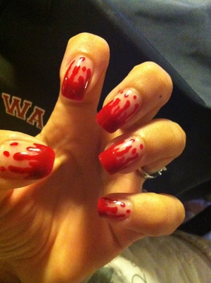 My Bloody nails which I loved!!!