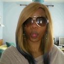Blue Dip Dye Hair