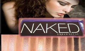 I  got NAKED!!! Urban Decay Naked Eyeshadow Palette Review & Swatches
