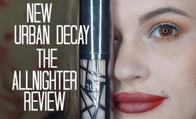 NEW Urban Decay All Nighter Foundation Review and First Impression with Check Ins Cotton Tolly