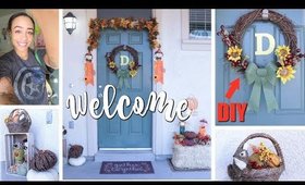 FALL FRONT PORCH DECOR - QUICK TOUR!