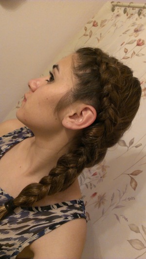was just messing with dutch braids then this came to be (= 