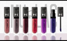 Mulac "Velvet Ink" Tinte Labbra Matte Swatches, Test e Prime Impressioni (Liquid Lipsticks)