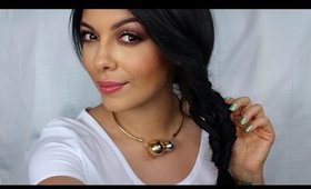 Faux Fishtail Braid Hair Tutorial - SUPER EASY