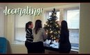 Putting Up Our Lil Christmas Tree! | Vlogmas Day 14