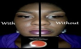 Live Demo:Mac Studio Skin Corrector (Pure Orange) | Covering Acne and Hyperpigmentation