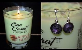 One Carat Candles Review and Giveaway - Apple Slice ♥