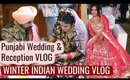 The Punjabi Wedding Reception Vlog | SuperPrincessjo