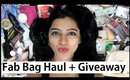 Fab Bag - HUGE Haul + GIVEAWAY (Open!) // Indian Giveaway // SuperWowStyle
