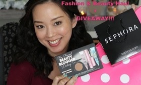 Beauty & Fashion Haul + GIVEAWAY!!!