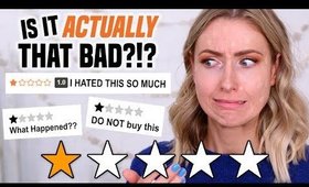 FUNNIEST BAD REVIEWS of 1 STAR RATED Makeup || Full Day Wear Test!