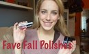 Favorite Fall Polishes + Giveaway
