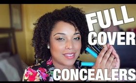 BEST FULL COVERAGE CONCEALERS for DRY SKIN ...and Oily Too || MelissaQ