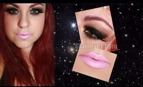 Brown And Black Glitter Smokey Eyes- Ojos Haumados En Marron y Negros Con Brillo