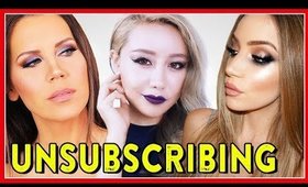 UNSUBSCRIBING FROM BEAUTY GURUS (& WHO I'M KEEPING) 2