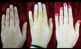 العناية باليدين و الاظافر خلطة طبيعية  |  Hands&Nails Care Routine