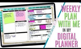 Setting up Weekly Digital Plan With Me JULY 28, Digital Plan With Me This Week JULY 29 to 4