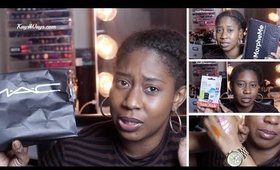 APRIL COLLECTIVE HAUL (PART1) - #MACCOSMETICS #STILA #AMAZON #DOLLARTREE & MORE! | #KaysWays