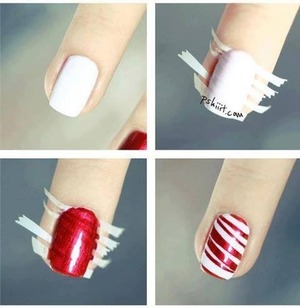 Easy cute nails(: