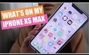 WHAT'S ON MY iPHONE XS MAX!?