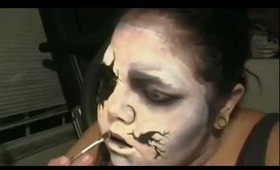 HALLOWEEN 2011 / Anabelle - Broken Paper Mache Doll  *Reuploaded*