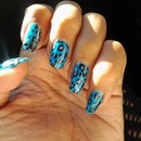 Popin' Leopard Print Nails