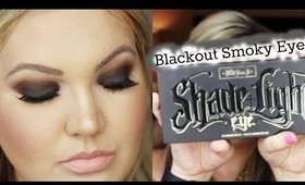 ★BLACKOUT SMOKY EYE | KAT VON D SHADE + LIGHT EYE CONTOUR PALETTE★