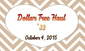 Dollar Tree Haul #32 | October 4, 2015 | PrettyThings Rock