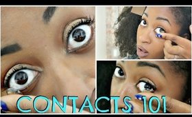 How to : OPEN, STORE , CLEAN,  PUT ON , REMOVE & RE-WETTING CONTACT LENS (Step By Step Beginners )