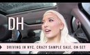 Daily Hayley | On-Set, Driving in NYC, Crazy Sample Sale