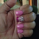 pink nails 