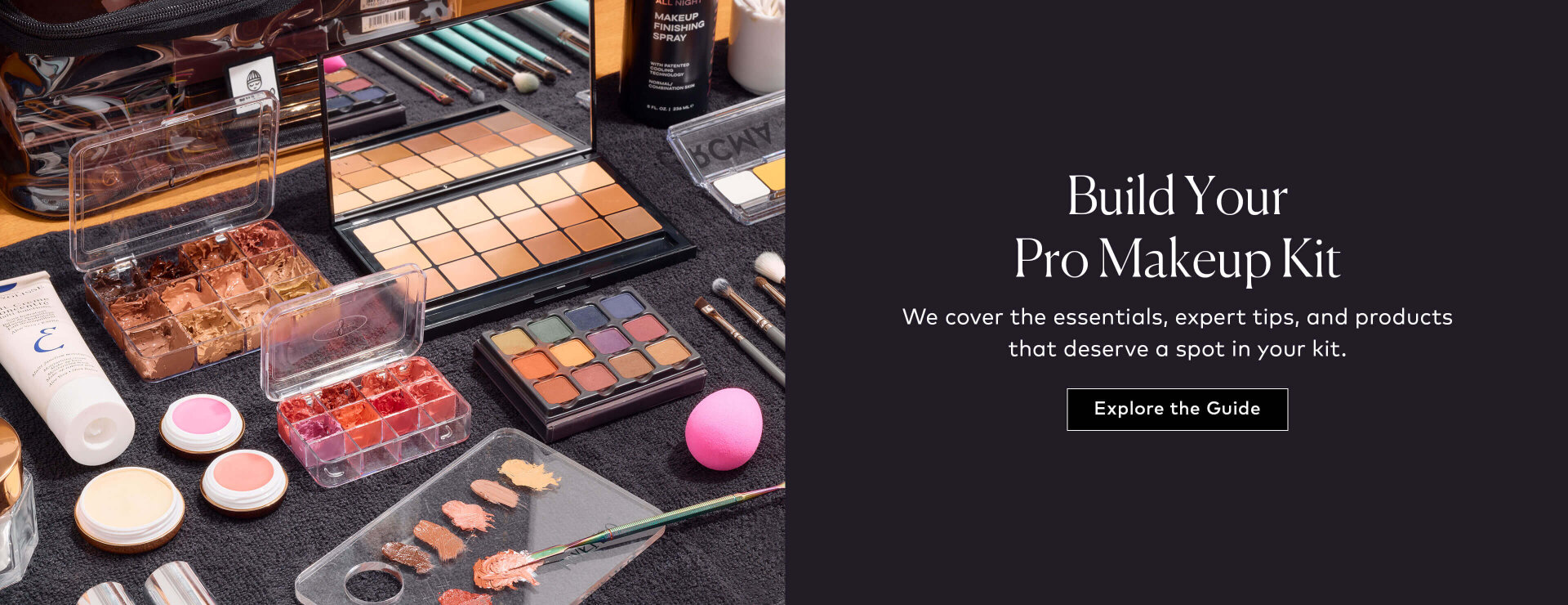 Our guide breaks down the essentials worth making room for—from organization and brushes to skin prep and makeup—with tips from our expert Customer Experience team who know what actually earns a spot in the bag. Explore our guide here.