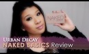 Urban Decay NAKED BASICS Review + Giveaway Winner Announcement