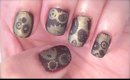 Stamp It Sunday: Steampunk Nail Art and LadyQueen Cathy Review