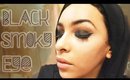 Black Smoky Eye Dramatic Full Face Makeup Tutorial - مكياج عيون اسود سموكي