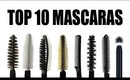 THE TOP 10 BEST MASCARAS - FROM DRUG STORE TO HIGH END!