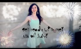 Get ready with me 4th of July! Hair, Makeup and OOTD!