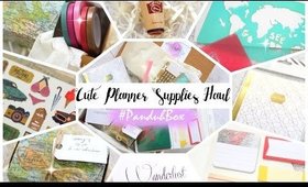 Cute Planner Supplies | #PanduhBox