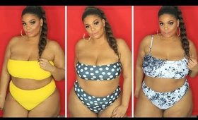 $10 SWIMSUITS | SHEIN PLUS SIZE  SWIMSUIT TRY ON HAUL
