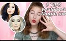 5 TIPS I'VE LEARNED FROM BEAUTY GURUS FOR PERFECT MAKEUP
