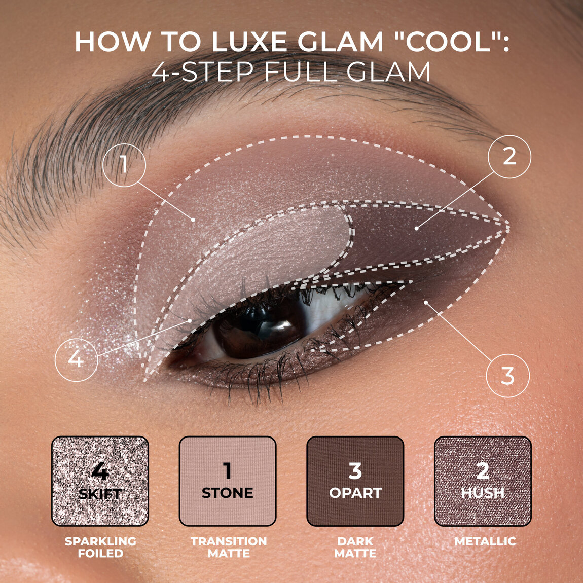Natasha Denona Luxe Glam Compact Cool | Beautylish