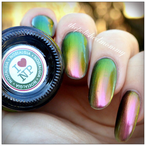Swatch and review on the blog: http://www.thepolishedmommy.com/2014/03/ilnp-nostalgia.html

#ILNP #swatch #purchasedbyme #multichrome